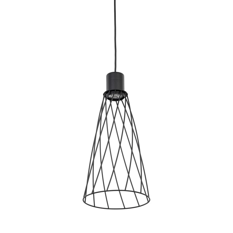 MODESTO BLACK Lampa wisząca 1 10161 TK Lighting Czarny Czarny