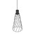 MODESTO BLACK Lampa wisząca 1 10161 TK Lighting Czarny Czarny