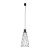 MODESTO BLACK Lampa wisząca 1 10161 TK Lighting Czarny Czarny