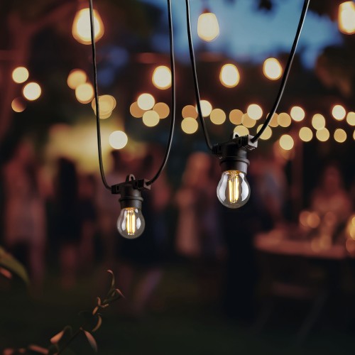 GIRLANDA 10 10183 TK Lighting Czarny