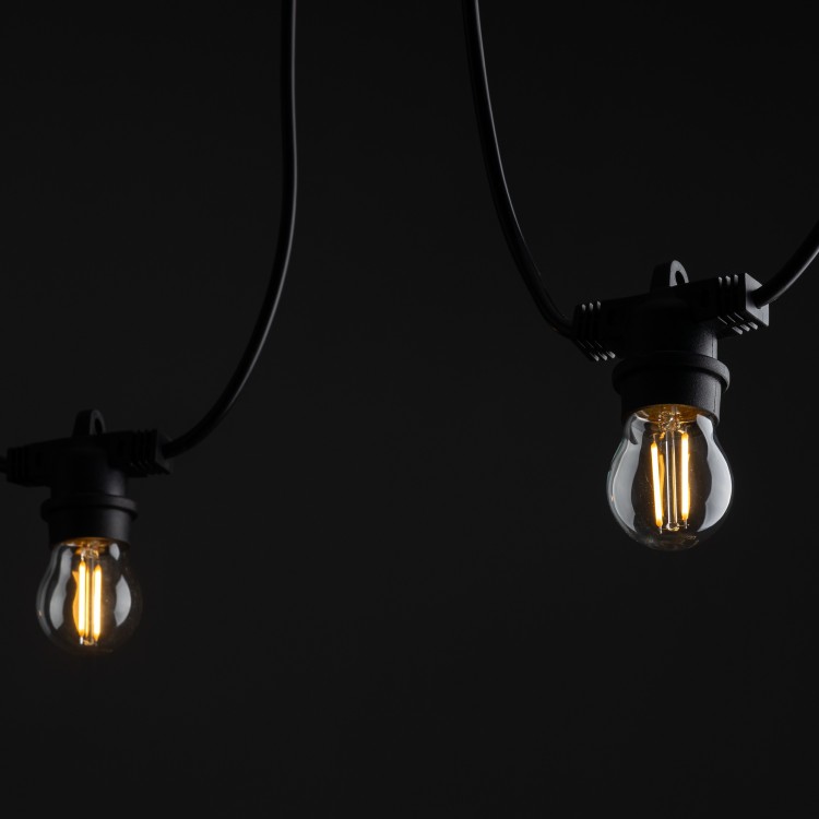 GIRLANDA 10 10183 TK Lighting Czarny