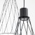MODESTO BLACK Lampa wisząca 3 Koło 10187 TK Lighting Czarny Czarny