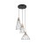 MODESTO WOOD SOSNA Lampa wisząca 3 Koło 10188 TK Lighting Czarny Czarny