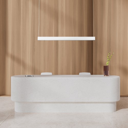 LUXE WHITE Lampa wisząca LED 18079 TK Lighting Czarny Biały