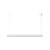 LUXE WHITE Lampa wisząca LED 18079 TK Lighting Czarny Biały