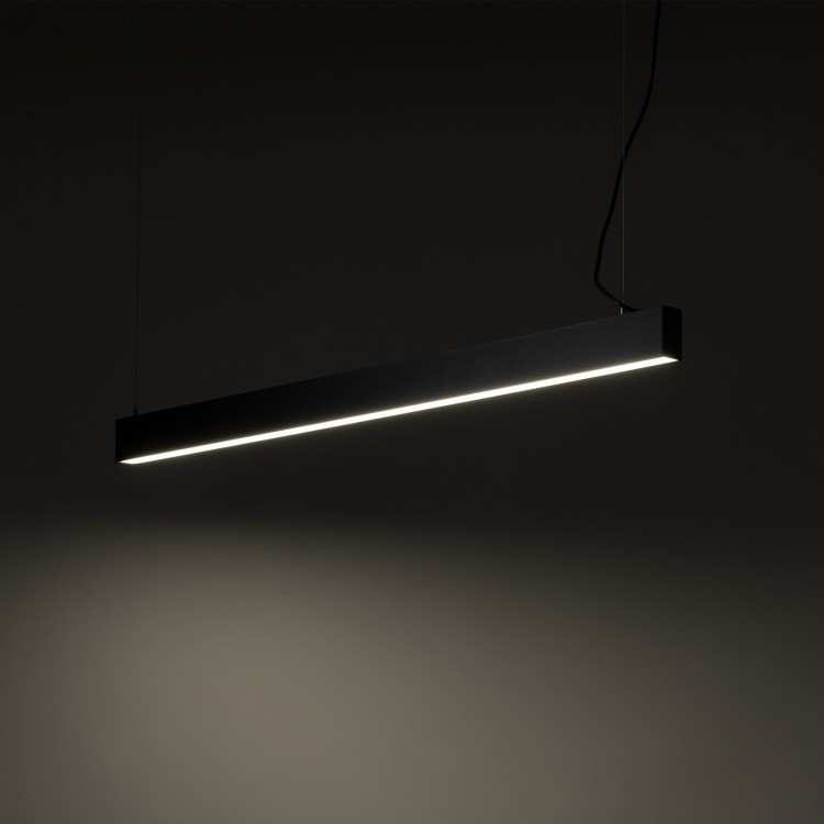LUXE BLACK Lampa wisząca LED 18080 TK Lighting Czarny Biały