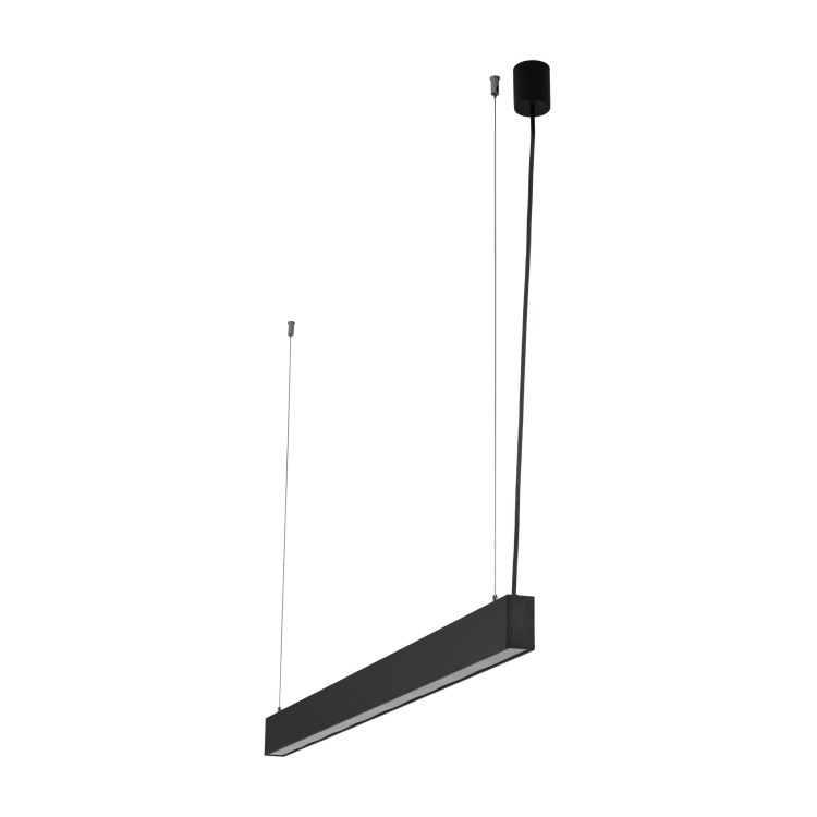 LUXE BLACK Lampa wisząca LED 18080 TK Lighting Czarny Biały
