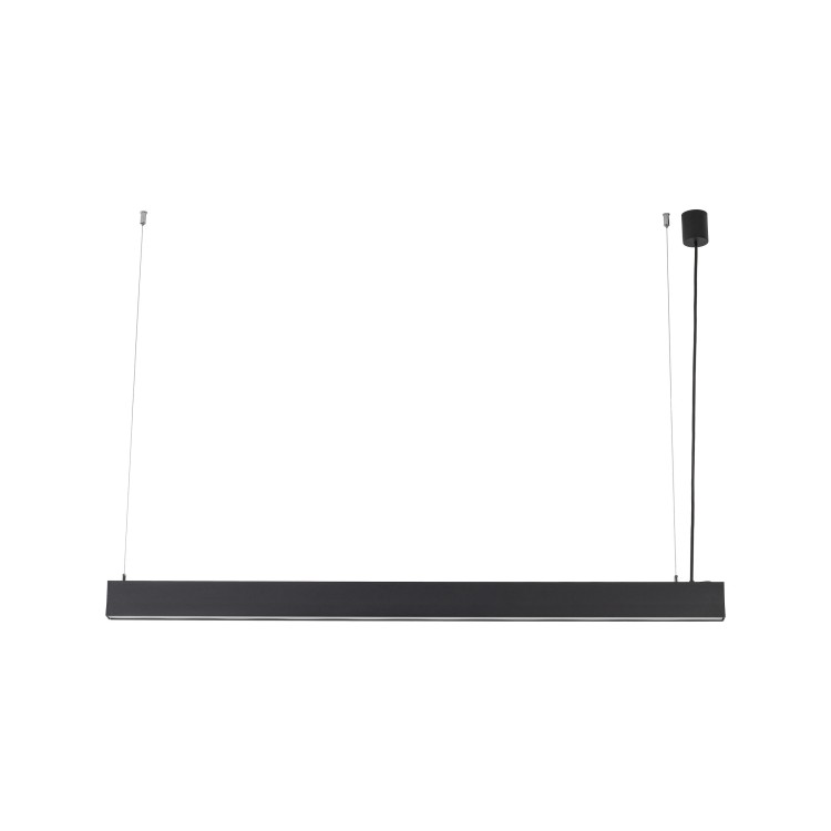 LUXE BLACK Lampa wisząca LED 18080 TK Lighting Czarny Biały