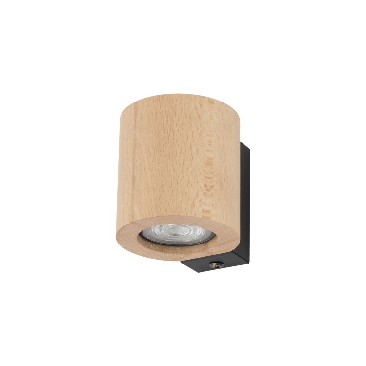 EVE WOOD BUK Kinkiet 1 10197 TK Lighting Buk, Czarny