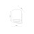 EVE WOOD BUK Kinkiet 1 10197 TK Lighting Buk, Czarny