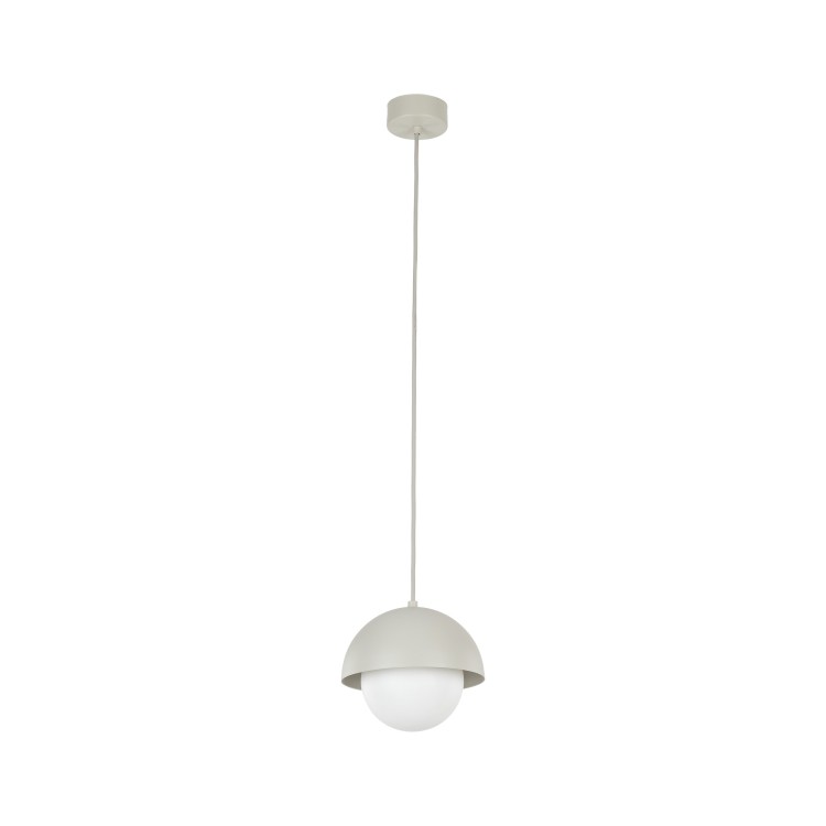 BONO BEIGE Lampa wisząca 1 10205 TK Lighting Beżowy Biały