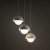 BONO BEIGE Lampa wisząca 3 10206 TK Lighting Beżowy Biały