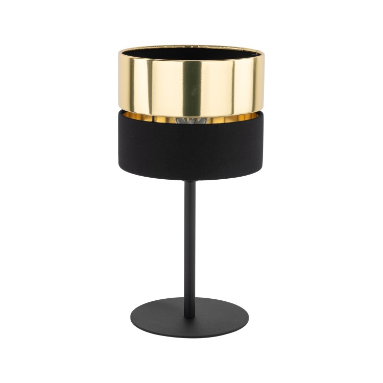 HILTON Lampka nocna 1 16051 TK Lighting Czarny Złoty, Czarny