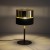 HILTON Lampka nocna 1 16051 TK Lighting Czarny Złoty, Czarny