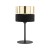 HILTON Lampka nocna 1 16051 TK Lighting Czarny Złoty, Czarny