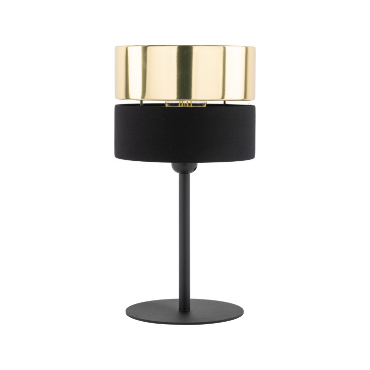 HILTON Lampka nocna 1 16051 TK Lighting Czarny Złoty, Czarny
