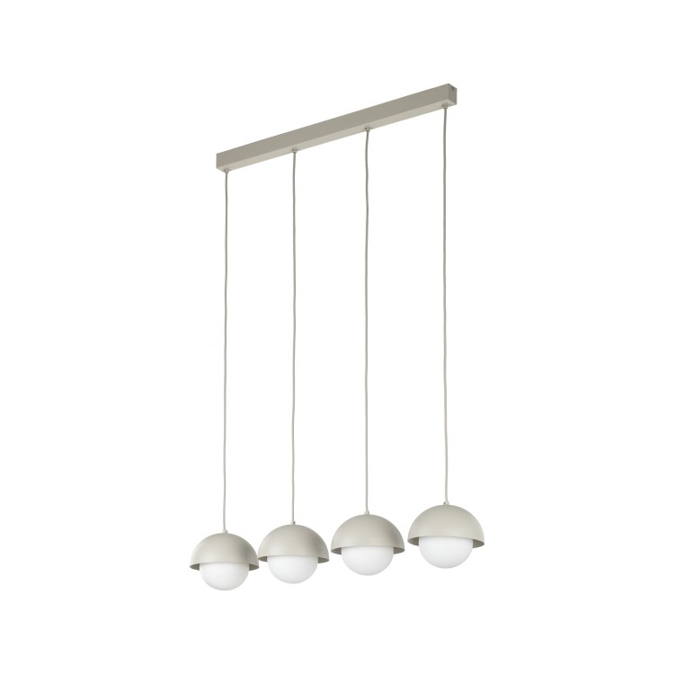 BONO BEIGE Lampa wisząca 4 Listwa 10213 TK Lighting  Biały