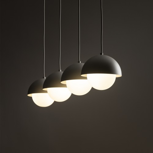 BONO BEIGE Lampa wisząca 4 Listwa 10213 TK Lighting  Biały