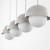 BONO BEIGE Lampa wisząca 4 Listwa 10213 TK Lighting  Biały