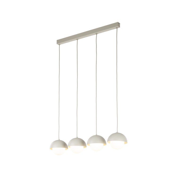 BONO BEIGE Lampa wisząca 4 Listwa 10213 TK Lighting  Biały