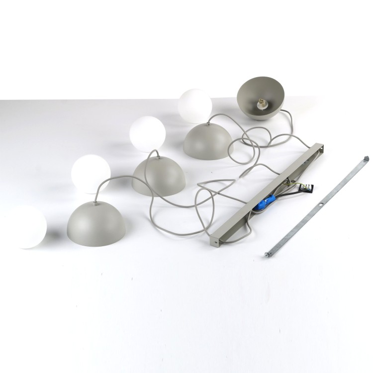 BONO BEIGE Lampa wisząca 4 Listwa 10213 TK Lighting  Biały