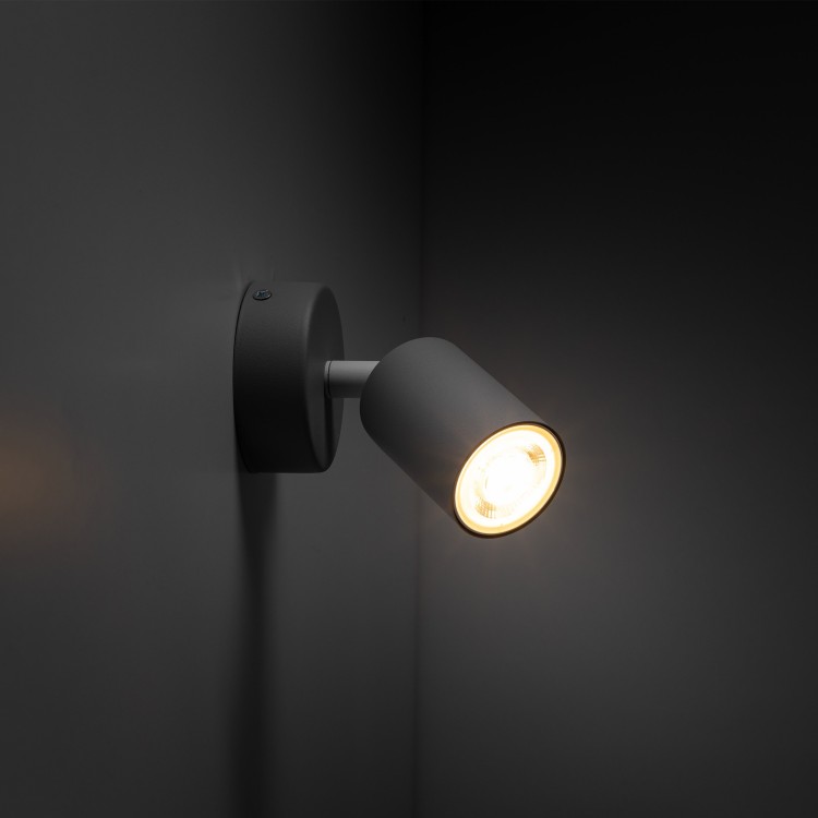 LIVIA GRAY Kinkiet 1 10223 TK Lighting Szary Szary
