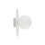 PIXI WHITE Kinkiet 1 10227 TK Lighting Biały Biały