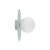 PIXI MINT Kinkiet 1 10229 TK Lighting Miętowy Biały