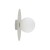 PIXI BEIGE Kinkiet 1 10231 TK Lighting  Biały