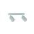 LIVIA MINT Lampa sufitowa 2 10235 TK Lighting  Miętowy