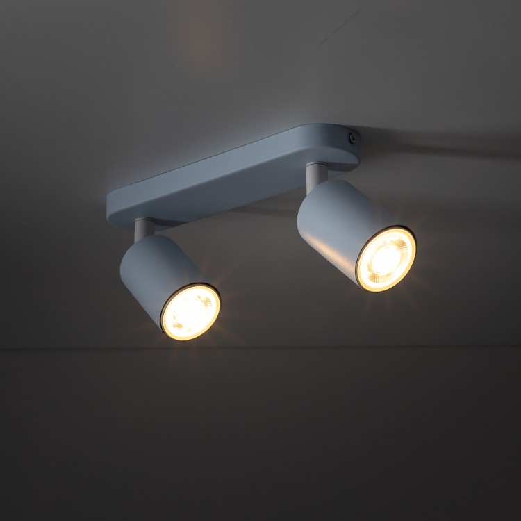 LIVIA BLUE Lampa sufitowa 2 10237 TK Lighting Niebieski Niebieski