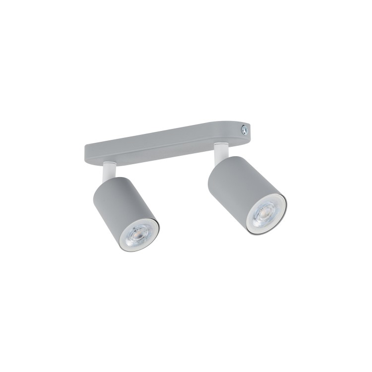 LIVIA GRAY Lampa sufitowa 2 10241 TK Lighting Szary Szary