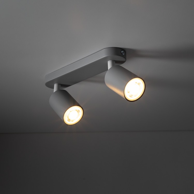 LIVIA GRAY Lampa sufitowa 2 10241 TK Lighting Szary Szary