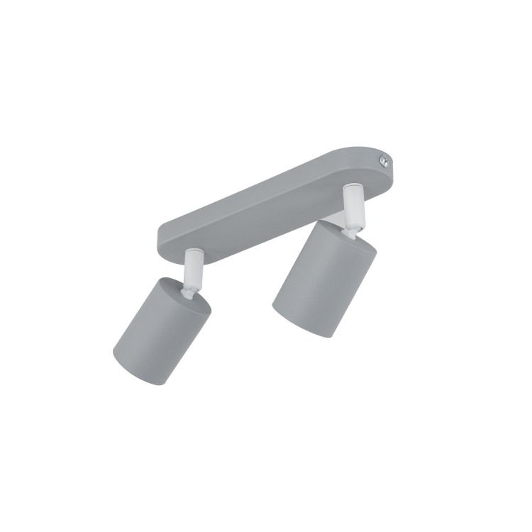 LIVIA GRAY Lampa sufitowa 2 10241 TK Lighting Szary Szary