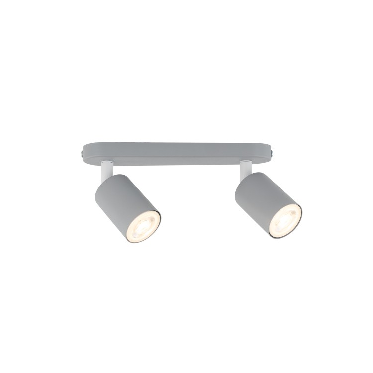 LIVIA GRAY Lampa sufitowa 2 10241 TK Lighting Szary Szary