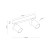 LIVIA GRAY Lampa sufitowa 2 10241 TK Lighting Szary Szary