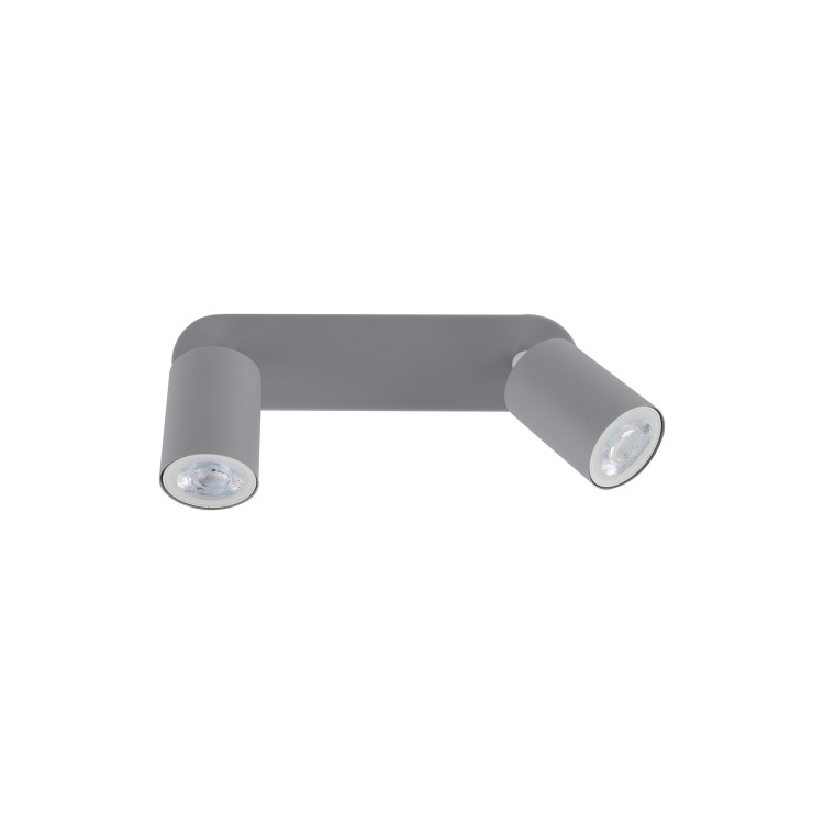 LIVIA GRAY Lampa sufitowa 2 10241 TK Lighting Szary Szary