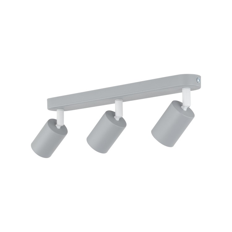 LIVIA GRAY Lampa sufitowa 3 10242 TK Lighting Szary Szary