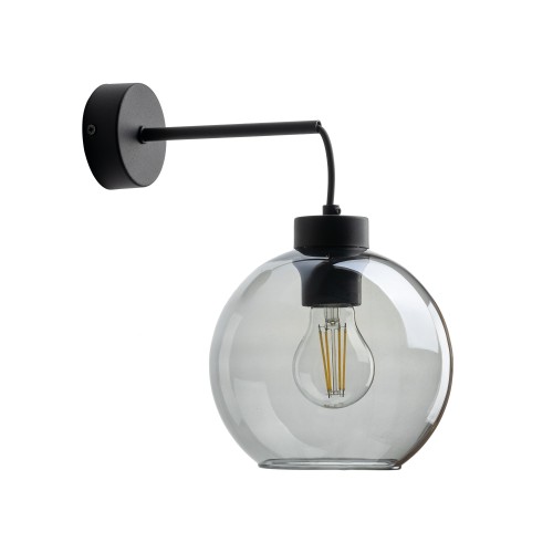 CUBUS GRAPHITE Kinkiet 1 10243 TK Lighting Czarny Grafitowy