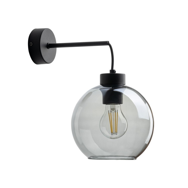CUBUS GRAPHITE Kinkiet 1 10243 TK Lighting Czarny Grafitowy