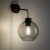 CUBUS GRAPHITE Kinkiet 1 10243 TK Lighting Czarny Grafitowy