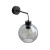 CUBUS GRAPHITE Kinkiet 1 10243 TK Lighting Czarny Grafitowy