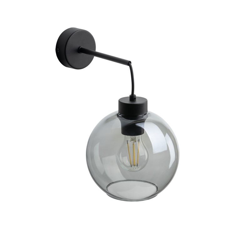 CUBUS GRAPHITE Kinkiet 1 10243 TK Lighting Czarny Grafitowy