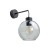CUBUS GRAPHITE Kinkiet 1 10243 TK Lighting Czarny Grafitowy