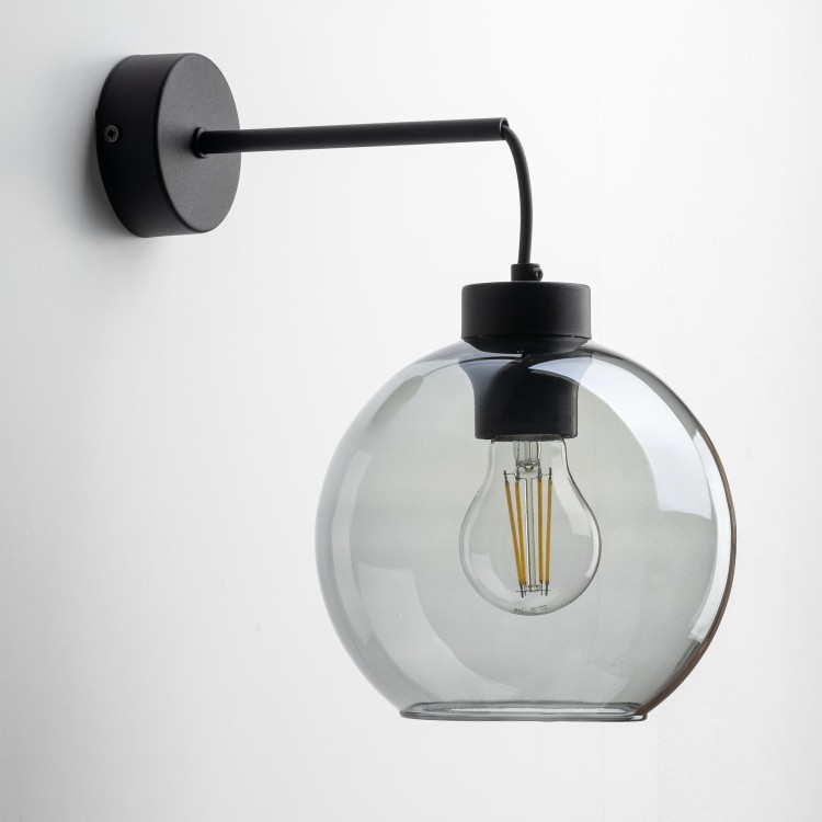 CUBUS GRAPHITE Kinkiet 1 10243 TK Lighting Czarny Grafitowy