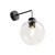 CUBUS TRANSPARENT Kinkiet 1 10245 TK Lighting Czarny Transparentny