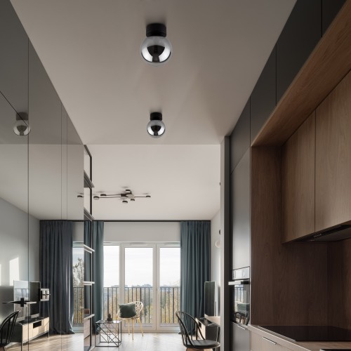 ESTERA BLACK Kinkiet 1 10255 TK Lighting Czarny Grafitowy