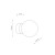 ESTERA BLACK Kinkiet 1 10255 TK Lighting Czarny Grafitowy