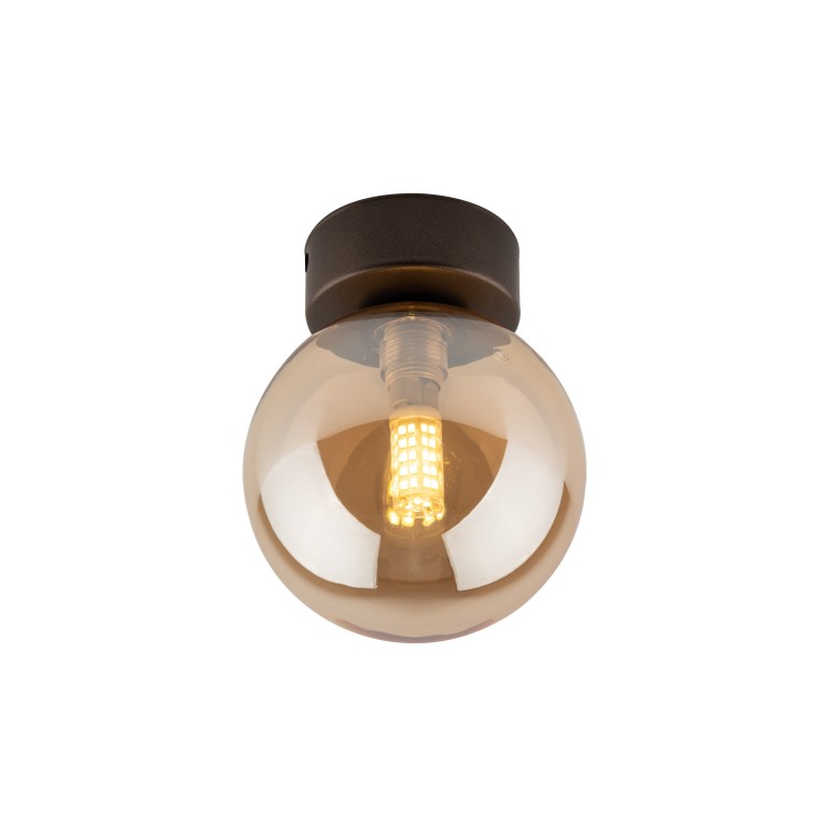 ESTERA BROWN Kinkiet 1 10256 TK Lighting Brąz Bursztynowy