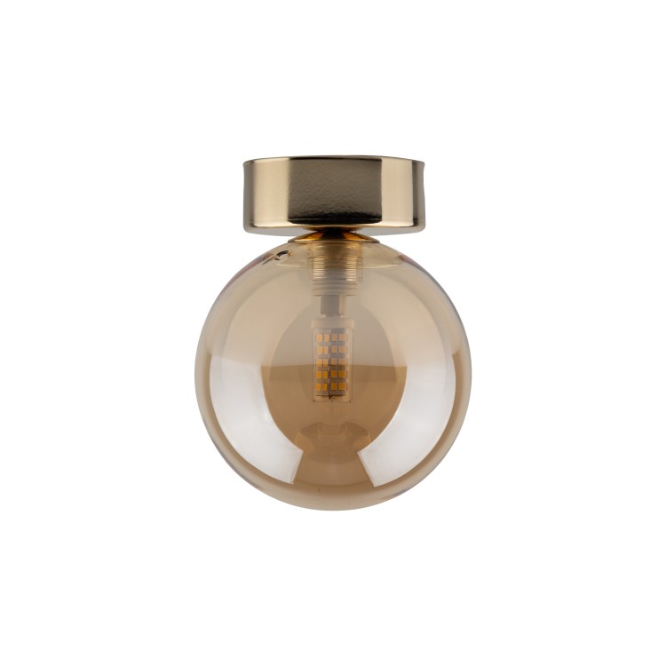 ESTERA GOLD Kinkiet 1 10257 TK Lighting Złoty Bursztynowy